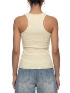Vintage Outlaw Ribbed Women's Racerback Tank Top