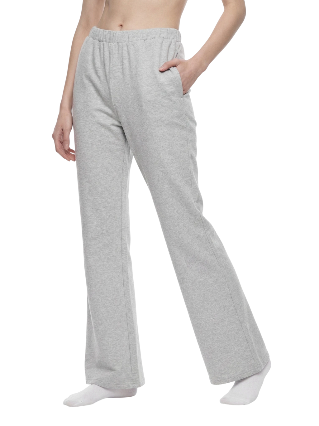 Valley of the Moon Glam Slim-Fit Flared Sweatpants