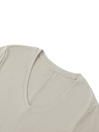 California O.G. V-Neck Short Sleeve  Dress