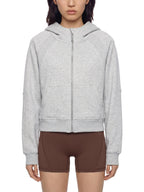 Sonoma County Wine Country Original Cropped Zip-Through Hoodie