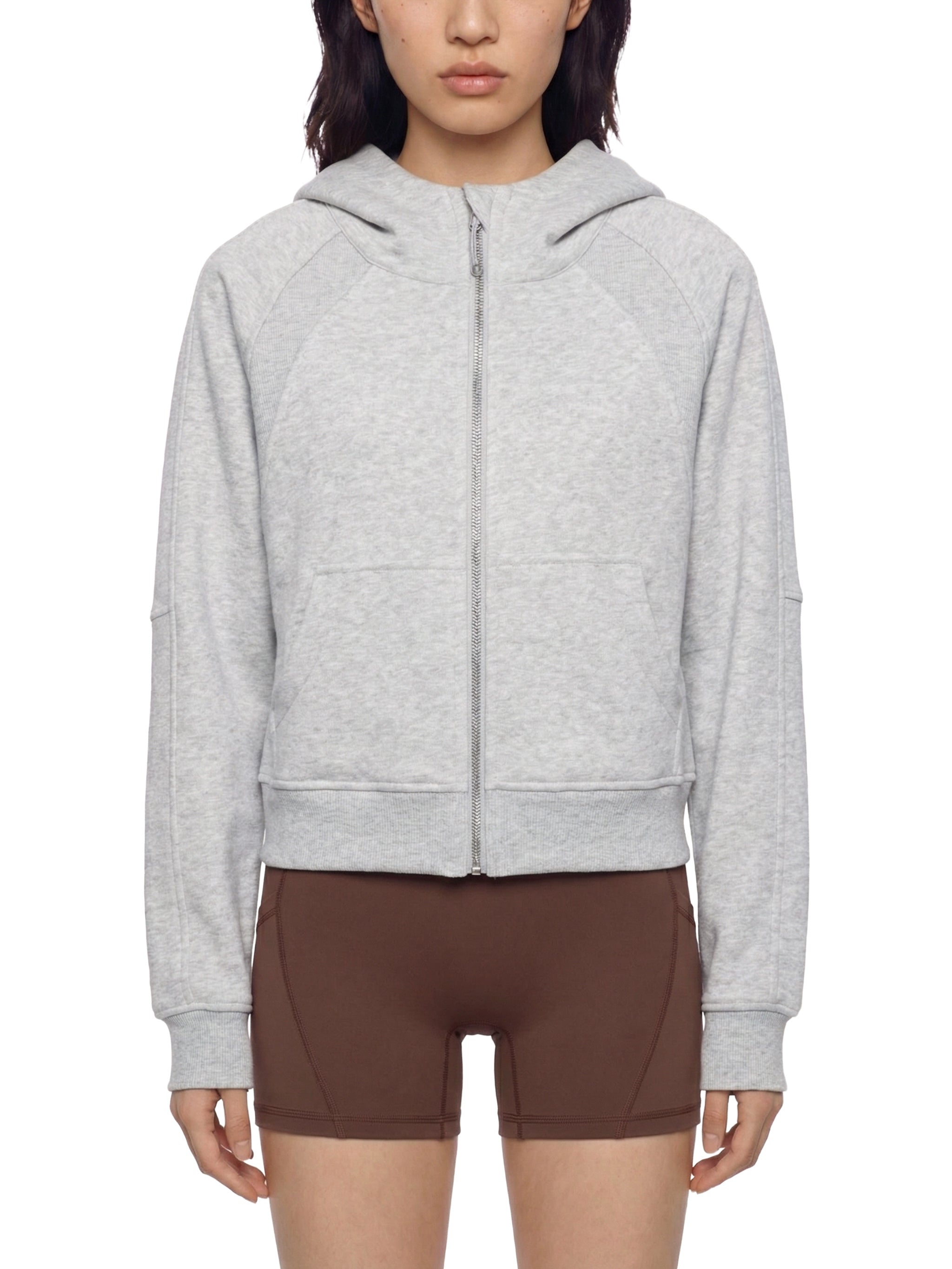 Sonoma County Wine Country Original Cropped Zip-Through Hoodie