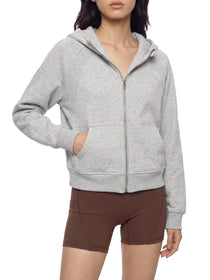 Sonoma County Wine Country Original Cropped Zip-Through Hoodie