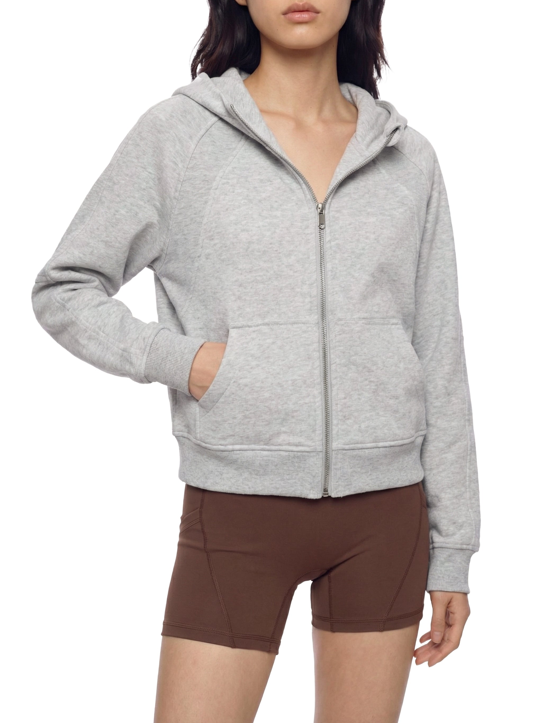 Sonoma County Wine Country Original Cropped Zip-Through Hoodie