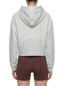 Sonoma County Wine Country Original Cropped Zip-Through Hoodie