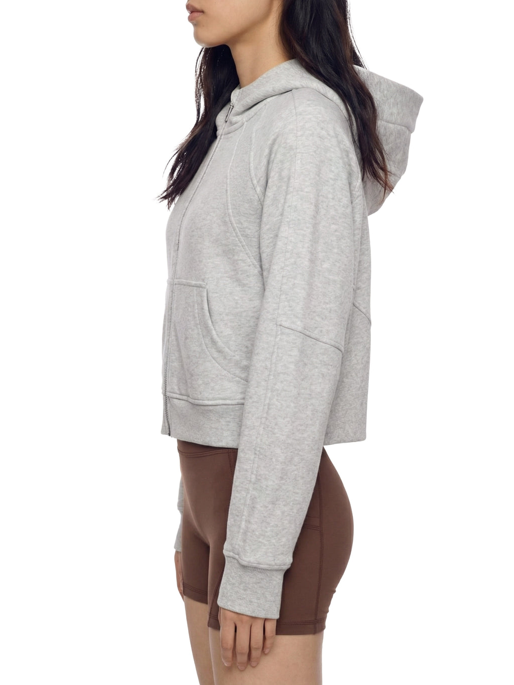 Sonoma County Wine Country Original Cropped Zip-Through Hoodie