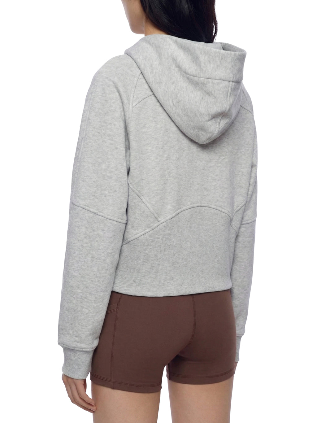 Sonoma County Wine Country Original Cropped Zip-Through Hoodie