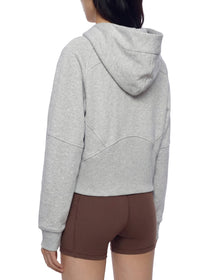 Sonoma County Wine Country Original Cropped Zip-Through Hoodie