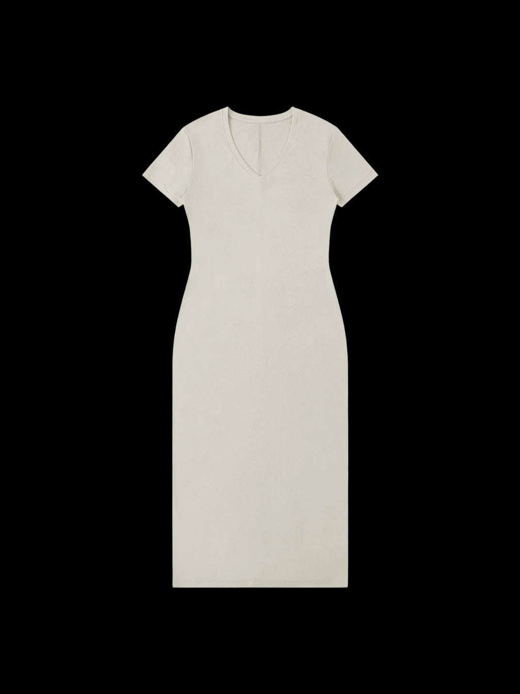 California O.G. V-Neck Short Sleeve  Dress