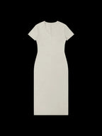 California O.G. V-Neck Short Sleeve  Dress