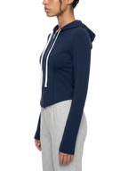 Sonoma Classic Pinup Women's Cropped Full Zip Hoodie