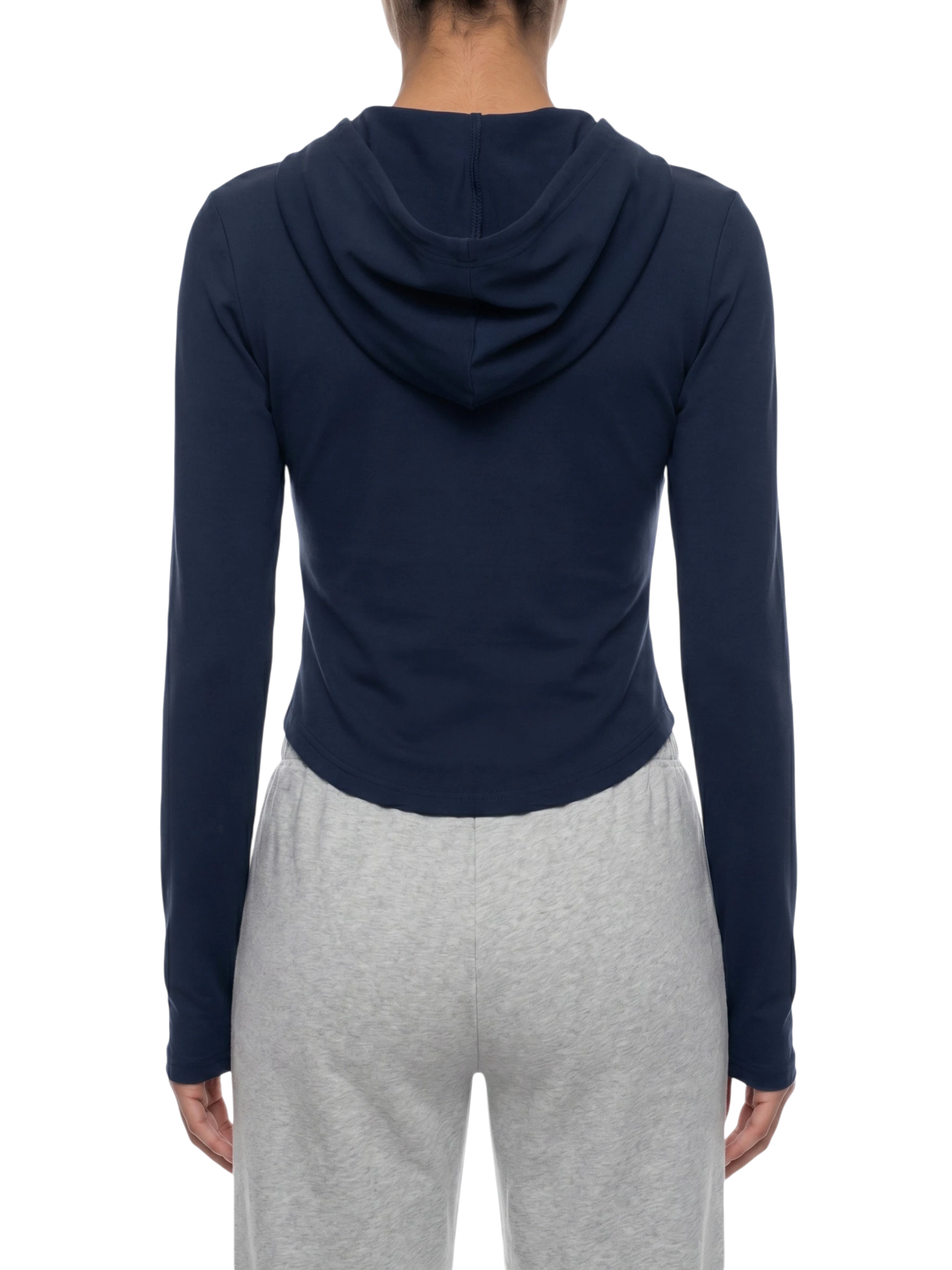 Sonoma Classic Pinup Women's Cropped Full Zip Hoodie