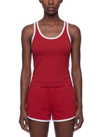 Valley of the Moon Women's Color Block Cropped Tank Top