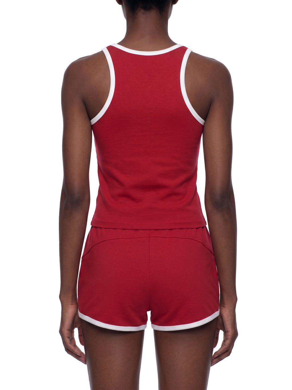 Valley of the Moon Women's Color Block Cropped Tank Top