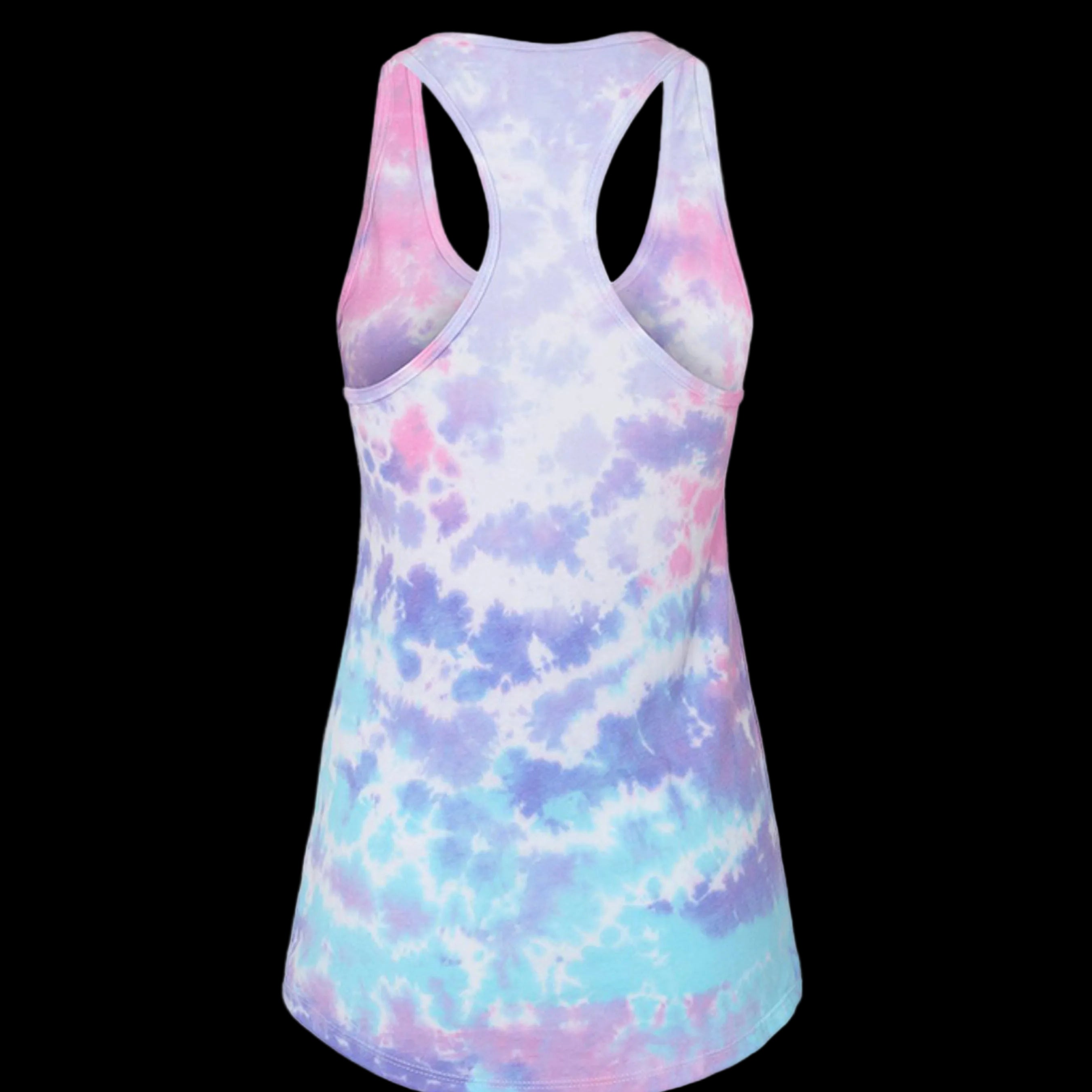 Cocktails and Dreams Tie-Dye Women's Tank Top Secondary image