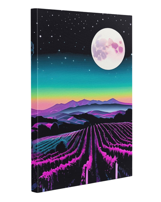 "BRILLIANT DUSK" 20x30 Wrapped Canvas Print