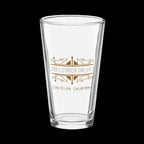 Jack London Saloon Art Deco Logo Pint glass - Tumblers from My Store