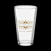 Jack London Saloon Art Deco Logo Pint glass - Tumblers from My Store