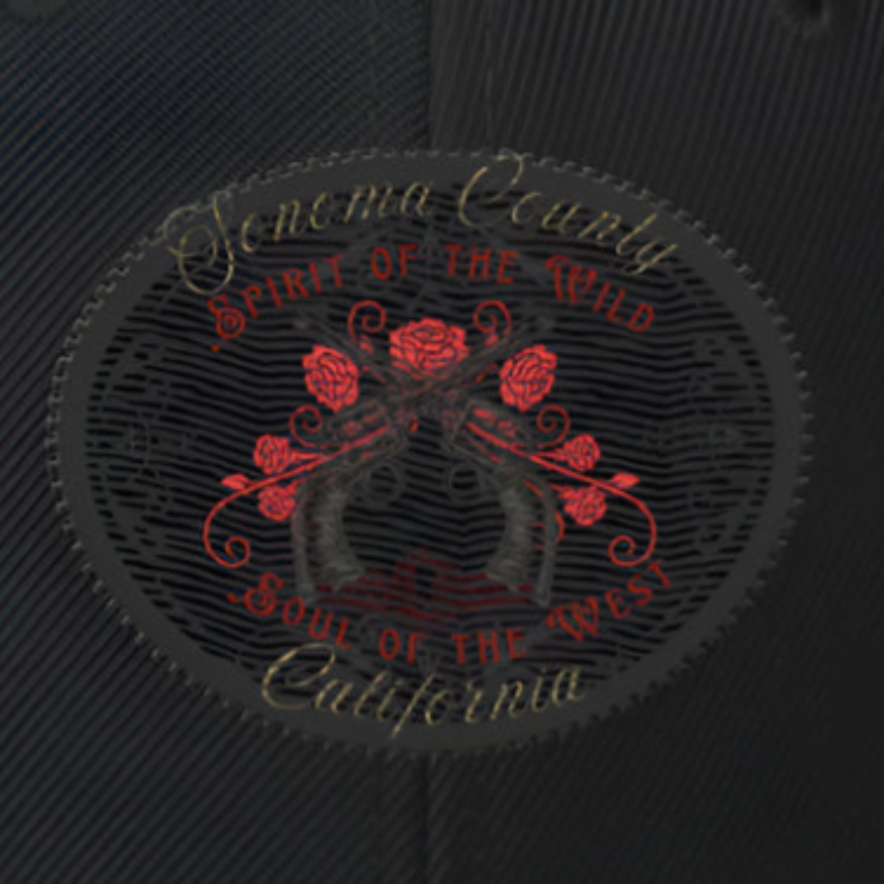 SONOMA PISTOLERO Red/Black Embroidered Trucker Hat - Snapback Caps from London Moon