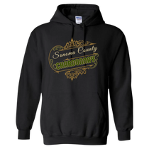 Sonoma Rebel black cotton-polyester blend hoodie with