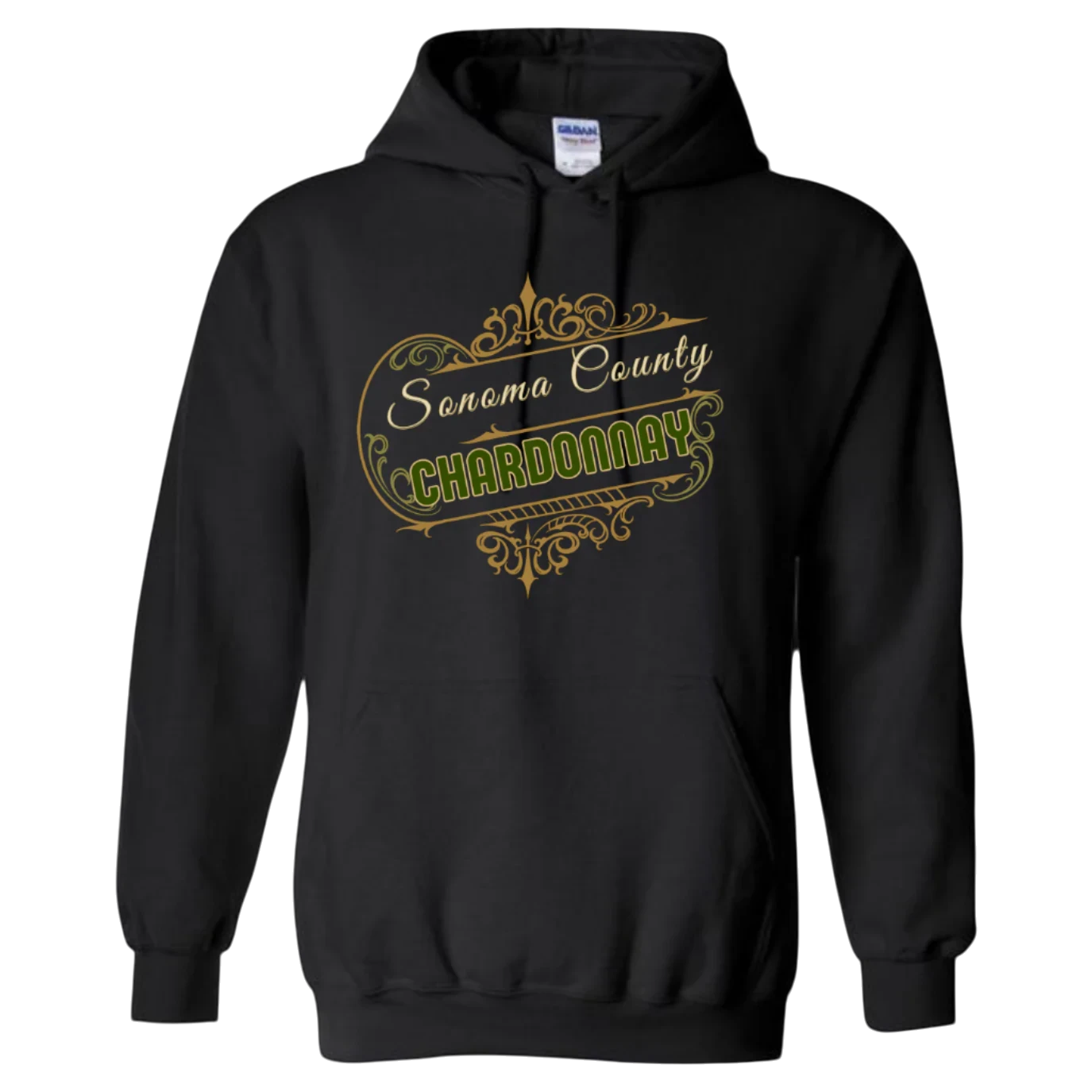 Sonoma Rebel black cotton-polyester blend hoodie with