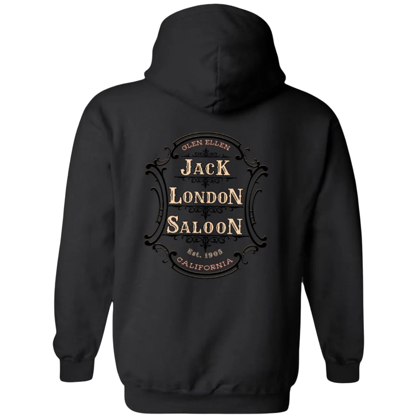 Jack London Saloon Emblem  Hoodie Secondary image