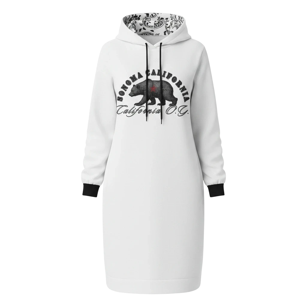 California Og Hoodie Mini Dress Secondary image