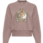 Sonoma Rebel dusty rose heavyweight fleece sweatshirt with oversized fit and