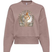 Sonoma Rebel dusty rose heavyweight fleece sweatshirt with oversized fit and