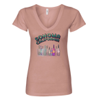 Sonoma Rebel dusty rose V-neck t-shirt with