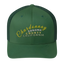 Sonoma Rebel green cotton-polyester blend trucker cap with embroidered "Chardonnay Sonoma County California" text.