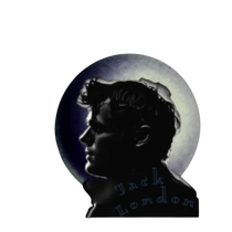 Sonoma Rebel JACK LONDON WOLF HOUSE Sweatshirt, dark graphic print on black background.