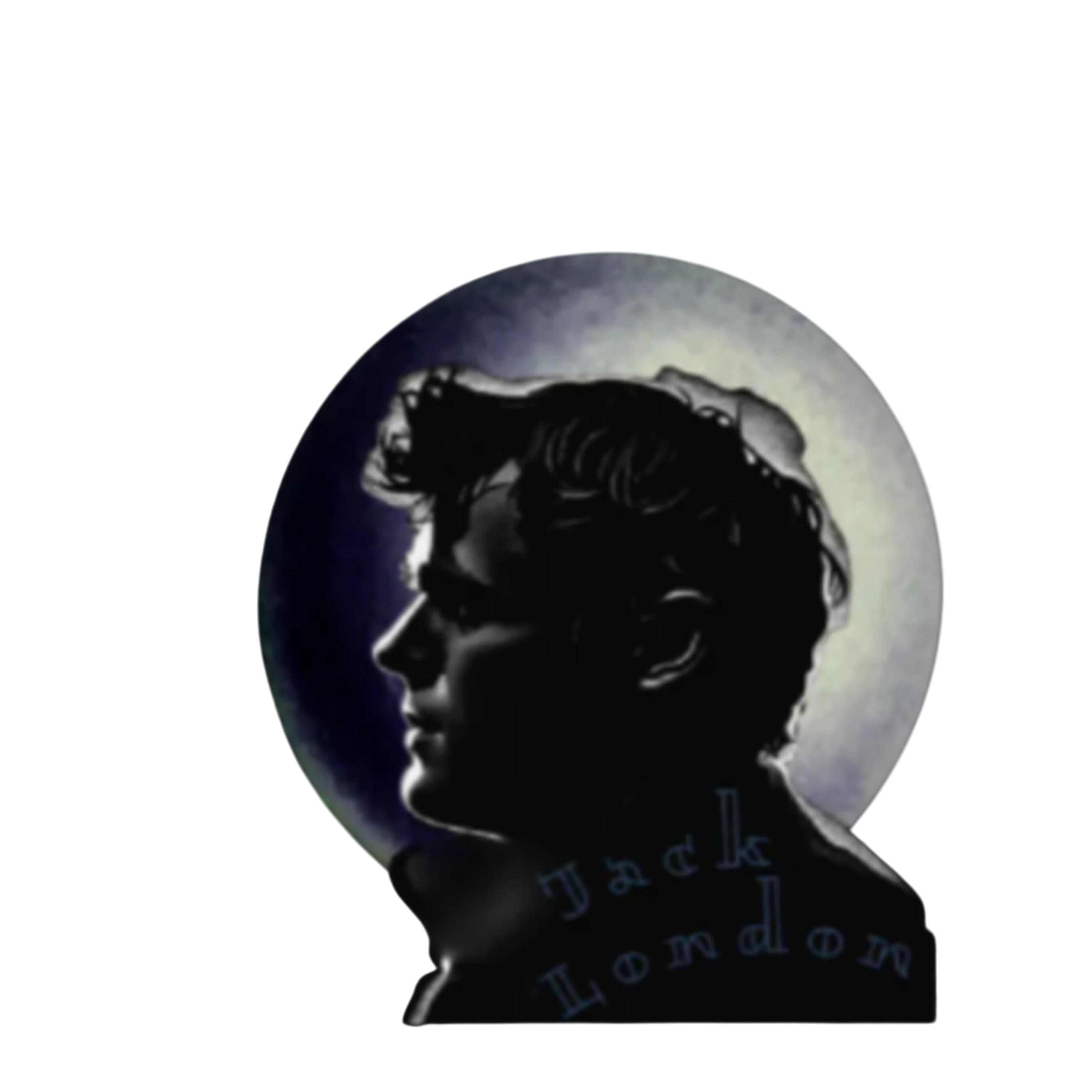 Sonoma Rebel JACK LONDON WOLF HOUSE Sweatshirt, dark graphic print on black background.