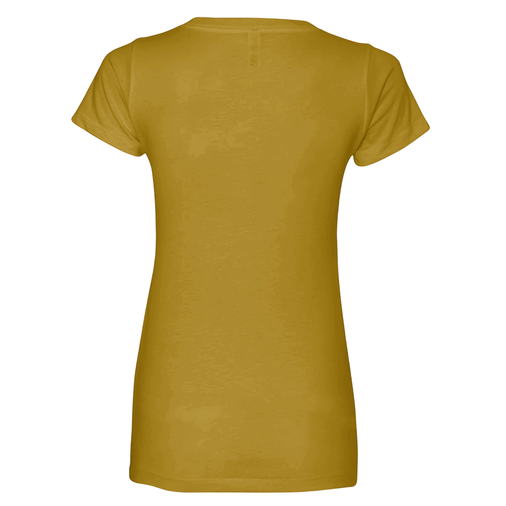Sonoma Rebel mustard yellow crew neck t-shirt made of cotton with short sleeves.