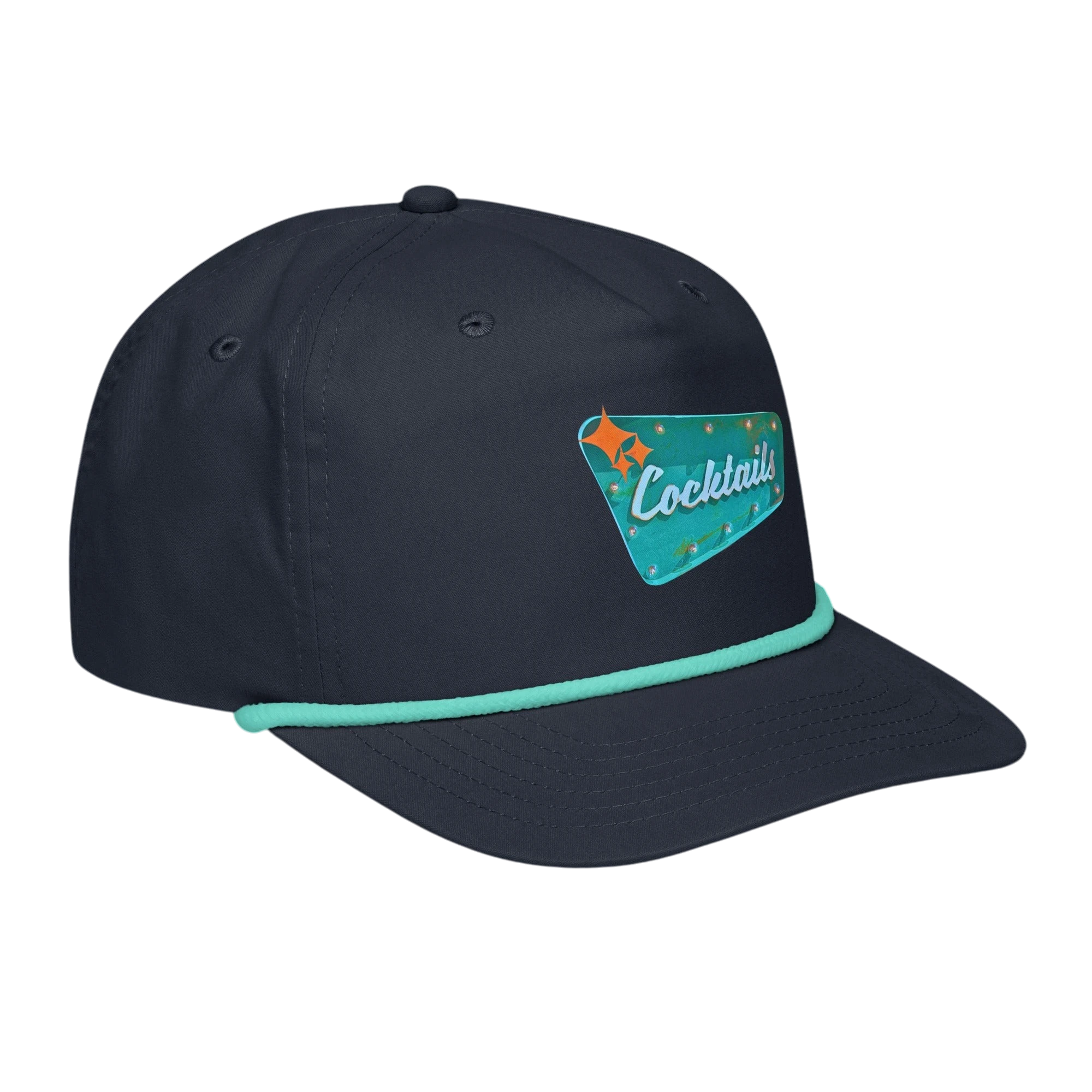 Vintage Cocktails Golf Rope Cap Secondary image