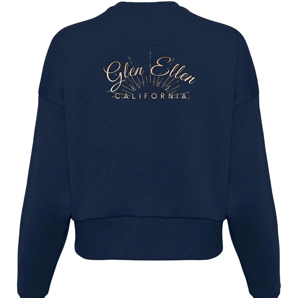 Sonoma Rebel navy blue oversized sweatshirt with