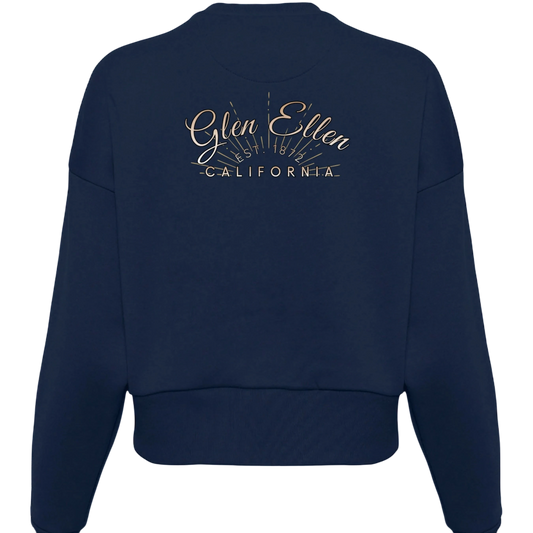 Sonoma Rebel navy blue oversized sweatshirt with