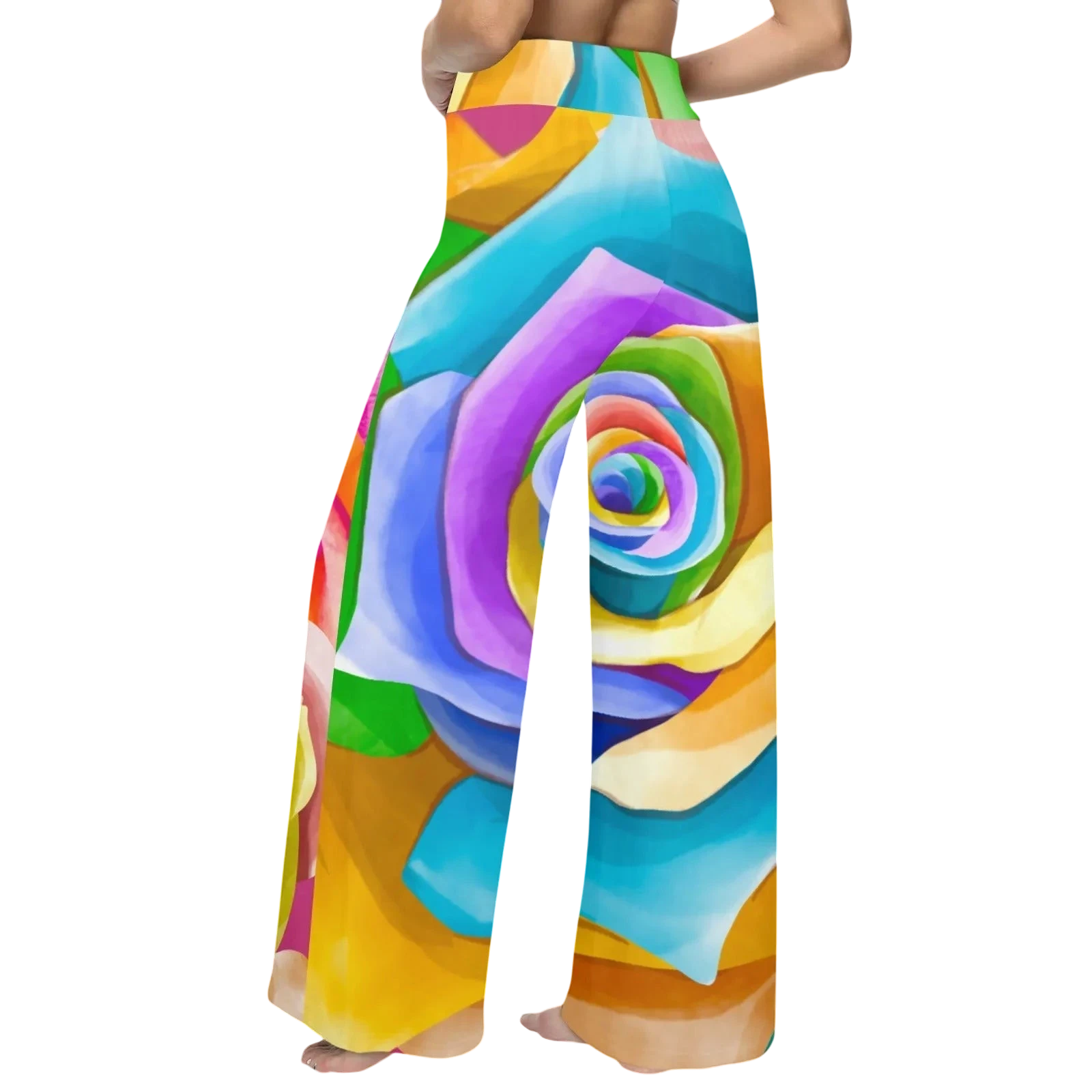Rainbow Rose Women's Lounge Pants Secondary image