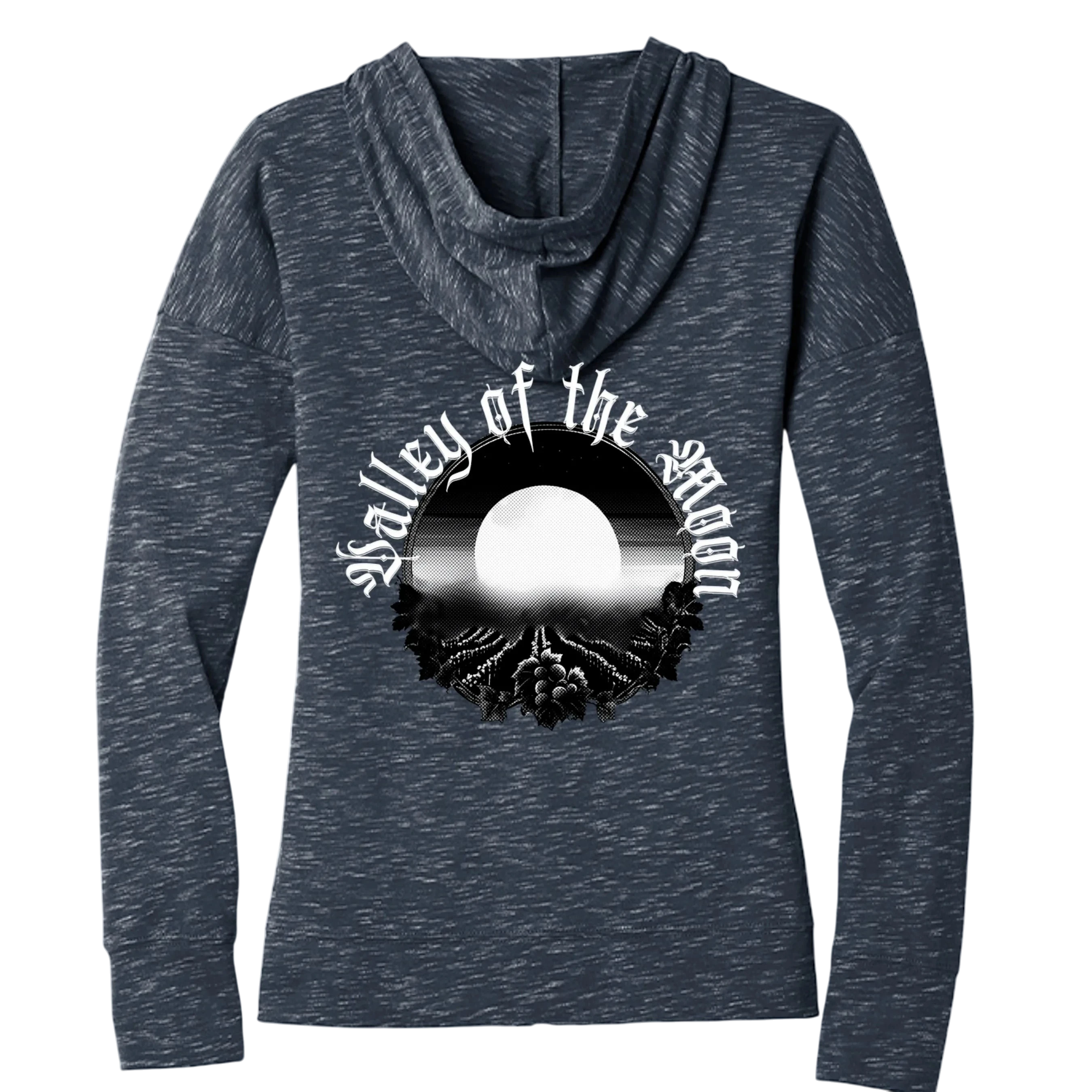 Valley of the Moon Womens Full Zip Hoodie Secondary image