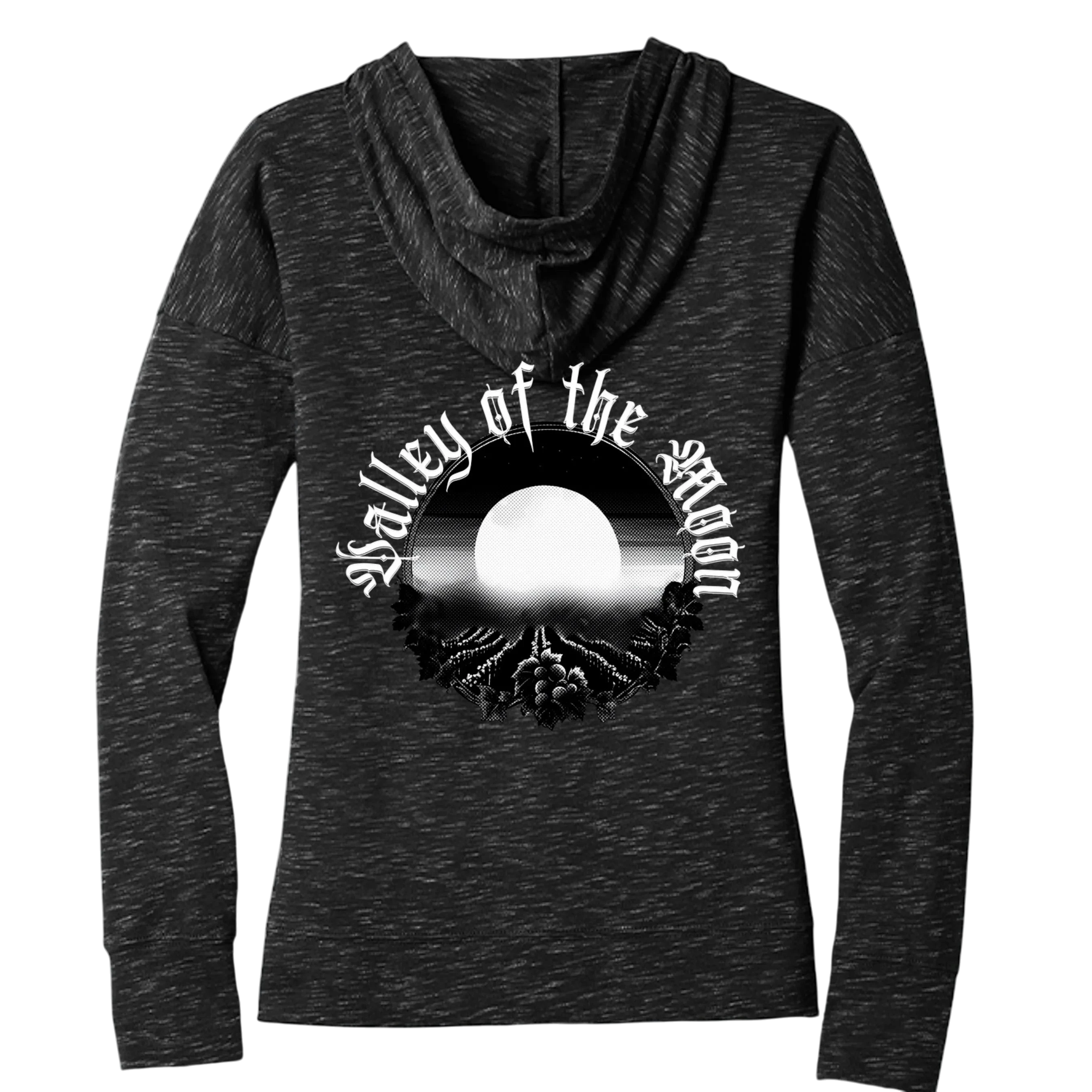 Valley of the Moon Womens Full Zip Hoodie Secondary image