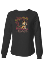 Sonoma Rebel dark grey cotton-polyester blend sweatshirt with a vintage pinup graphic and