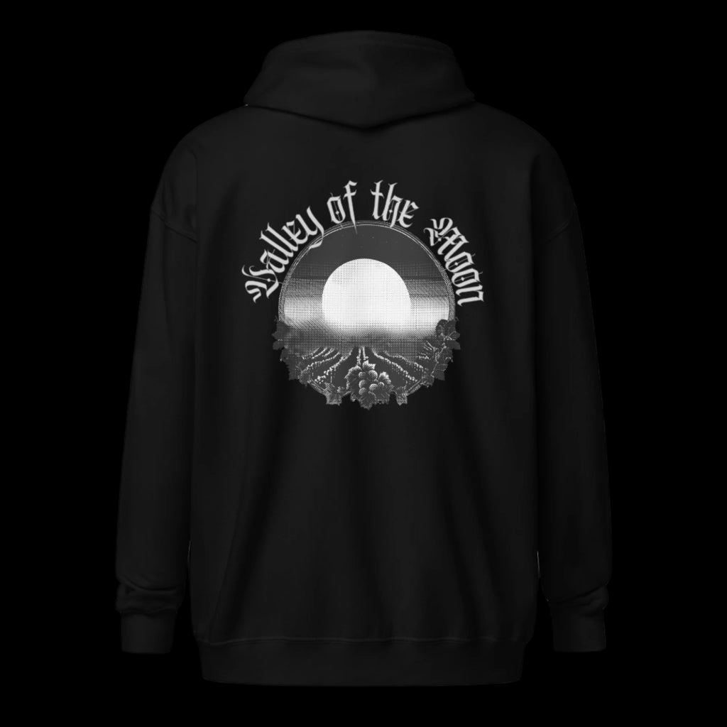 VALLEY OF THE MOON MISTY zip hoodie - Hoodies from Sonoma Rebel