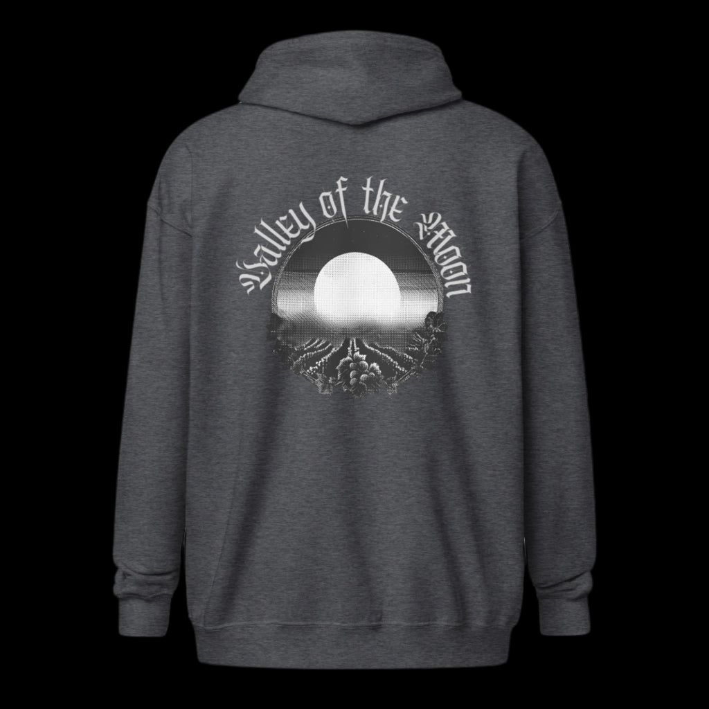 VALLEY OF THE MOON MISTY zip hoodie - Hoodies from Sonoma Rebel
