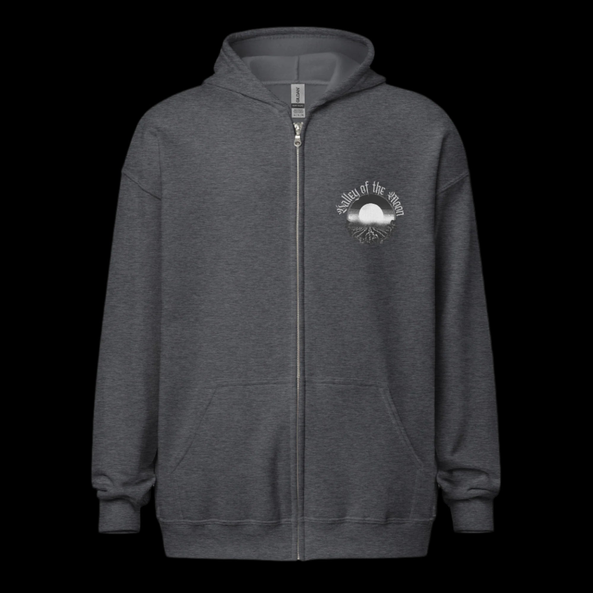 VALLEY OF THE MOON MISTY zip hoodie - Hoodies from Sonoma Rebel