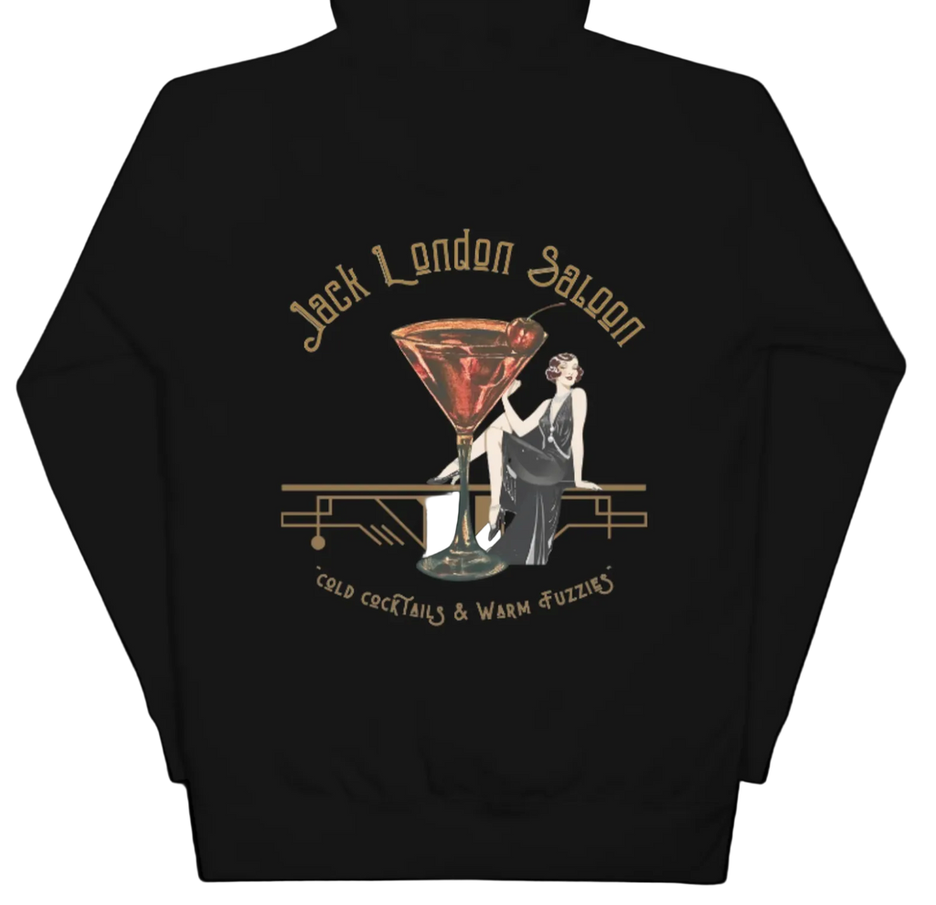 JACK LONDON SALOON COLD COCKTAILS Unisex Pullover Hoodie - Hoodies from My Store
